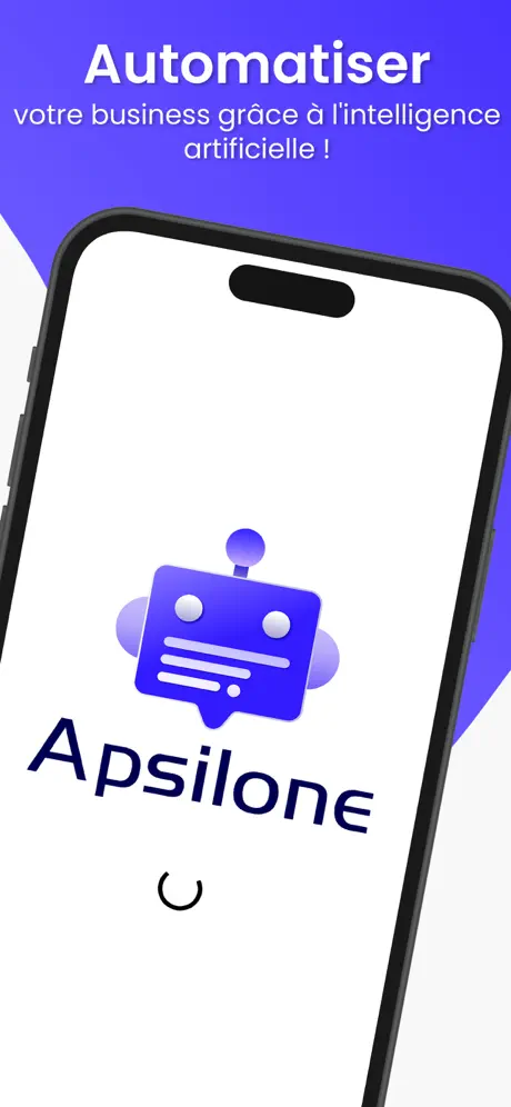 Application Apsilone - génération de contenu par IA