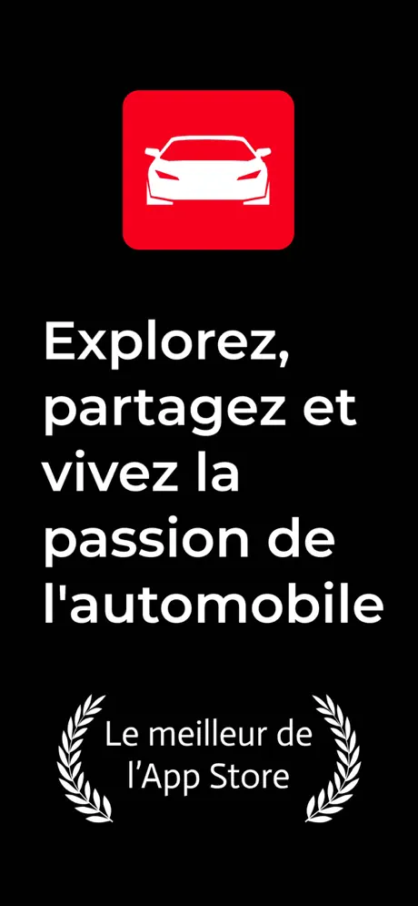 Application Caradict - réseau social automobile