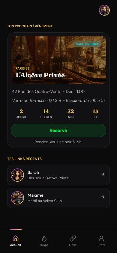 Application MingleSocial - rencontres en vrai, sans réseaux sociaux